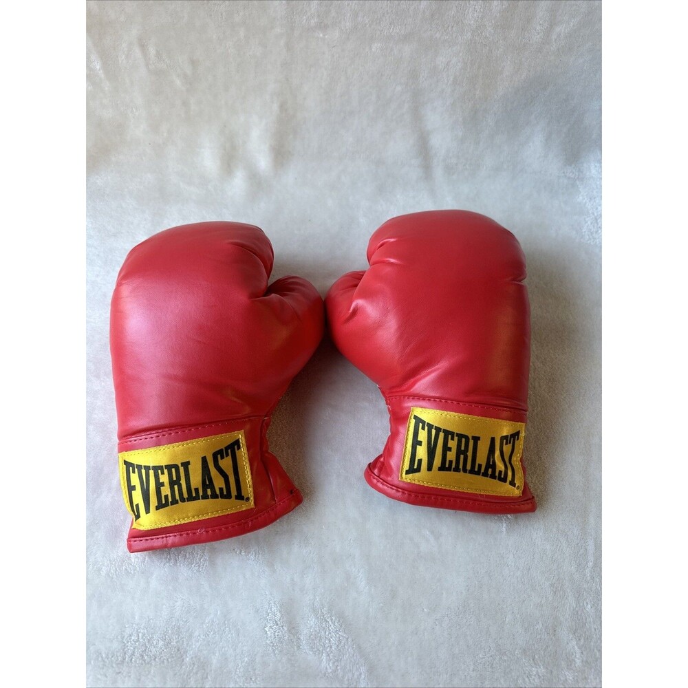 EVERLAST Boxing Gloves Youth S/M Laceless Heavy Bag Training Classic RED Gift